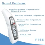 دماسنج دیجیتال بیورر FT65 - Image 3